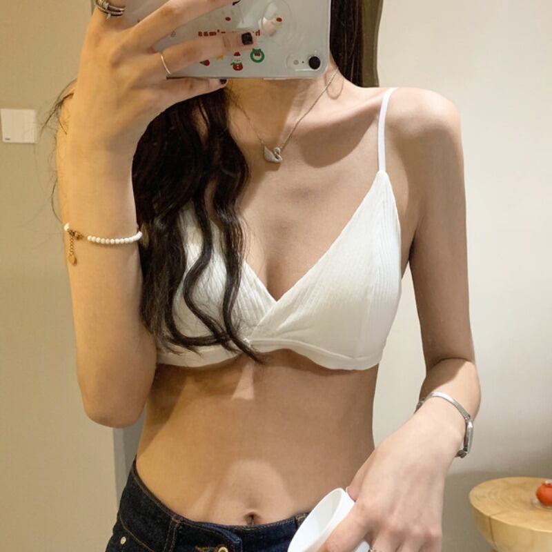 スプリングサマースタイル薄手ソリッド カラーブラ レディース レッド 春物 夏物 指輪 ソリッドカラー YY-ファッション85982239883