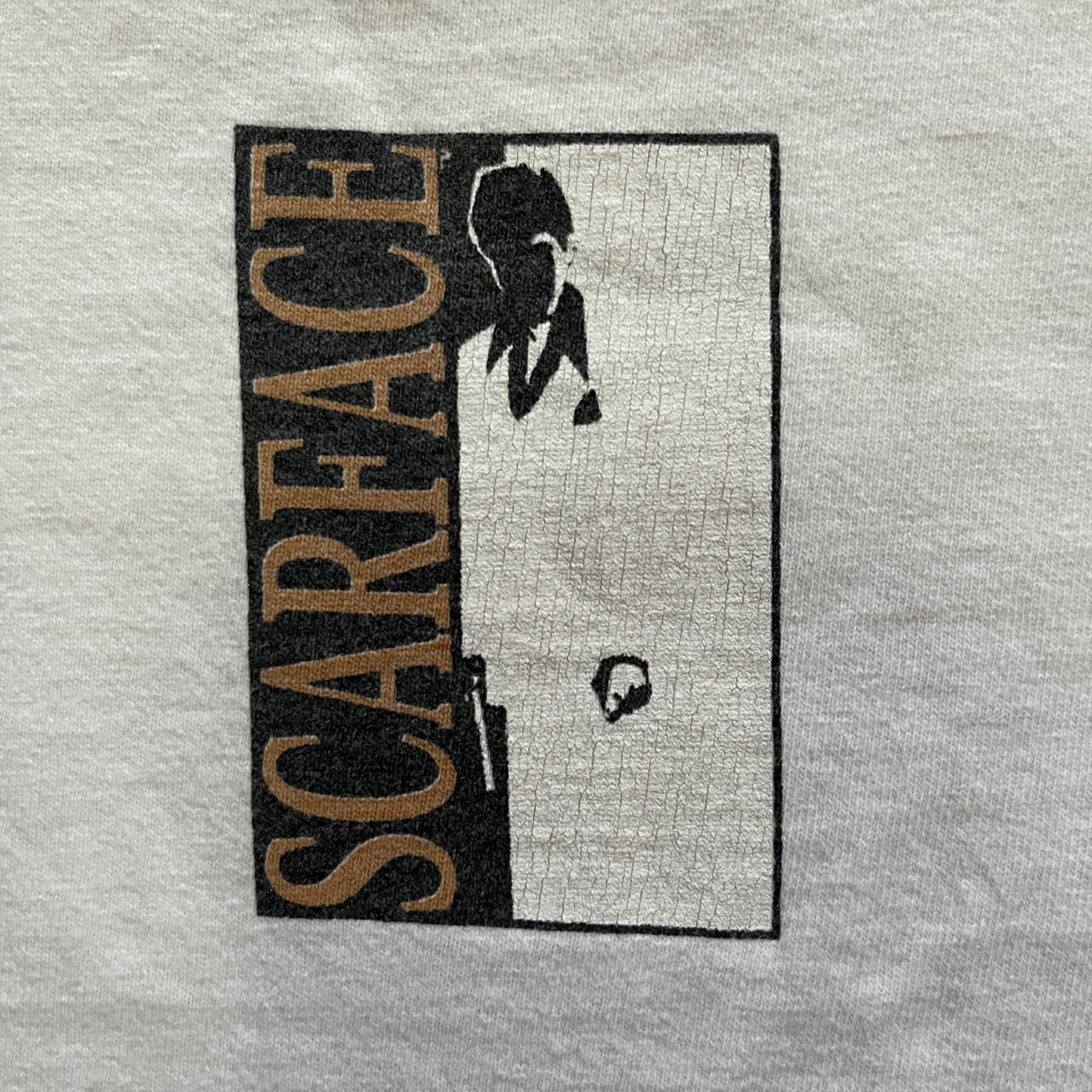 激レア 90s USA製 ちびっこギャング SCARFACE ビンテージT 映画 Scarface 90s Movie Promo Tee | Vintage High Line