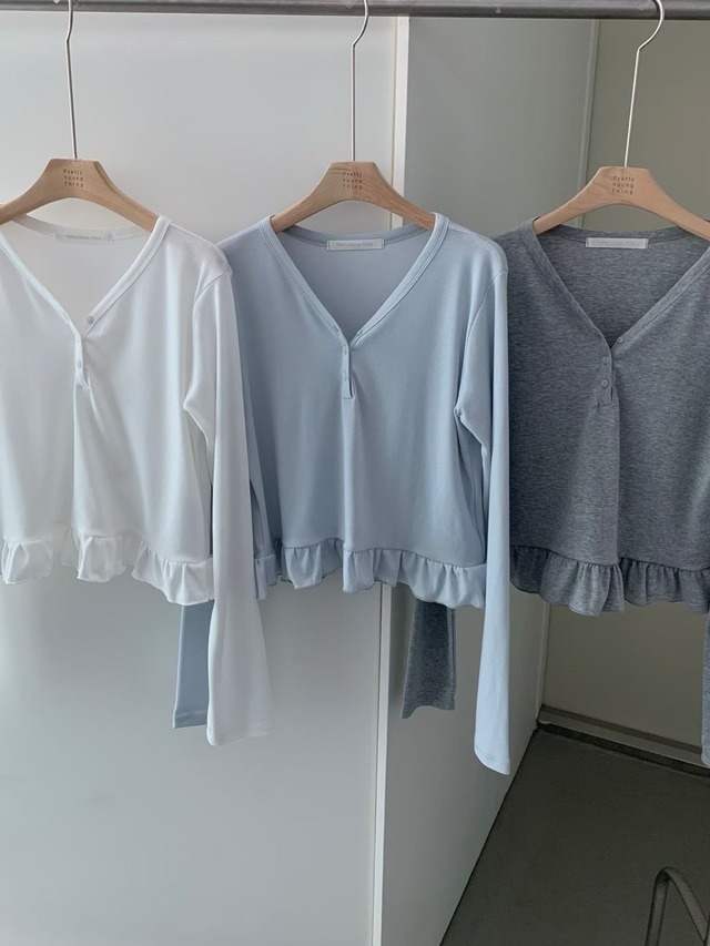 (即納) pretty young thing / Hippie frill t-shits 2color