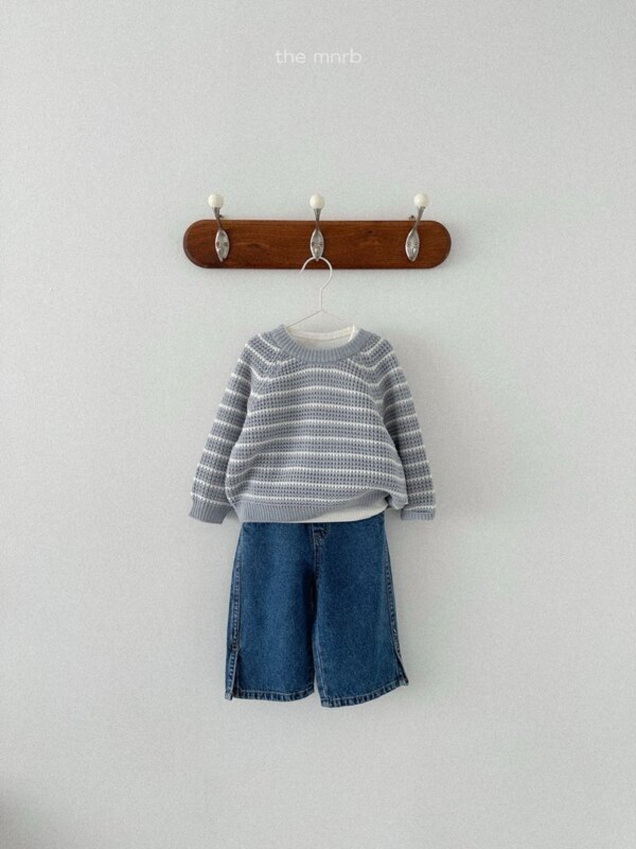 minirobe 26/SS Slit straight-leg pants