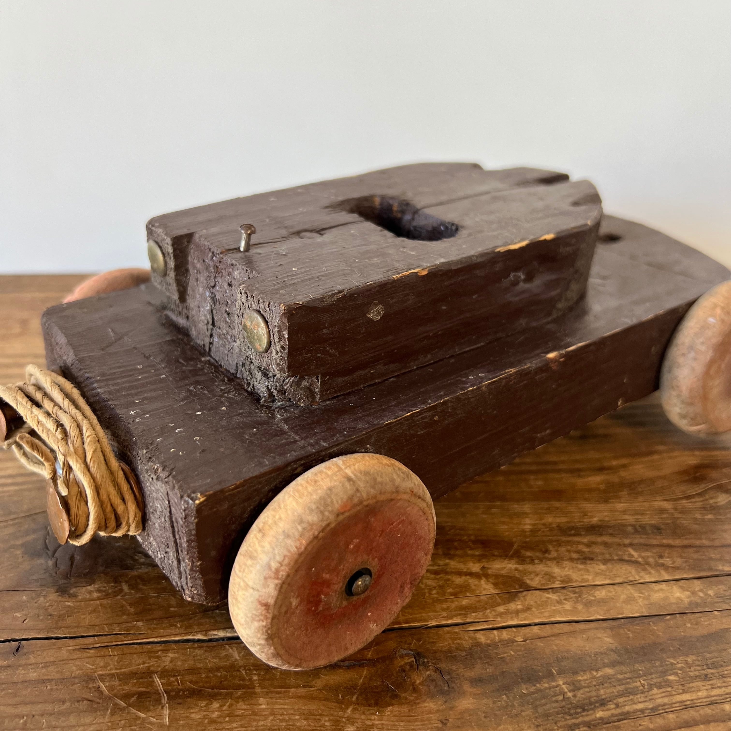 Wooden Car | troldhaugen antiques ｜ 北欧アンティーク・古道具
