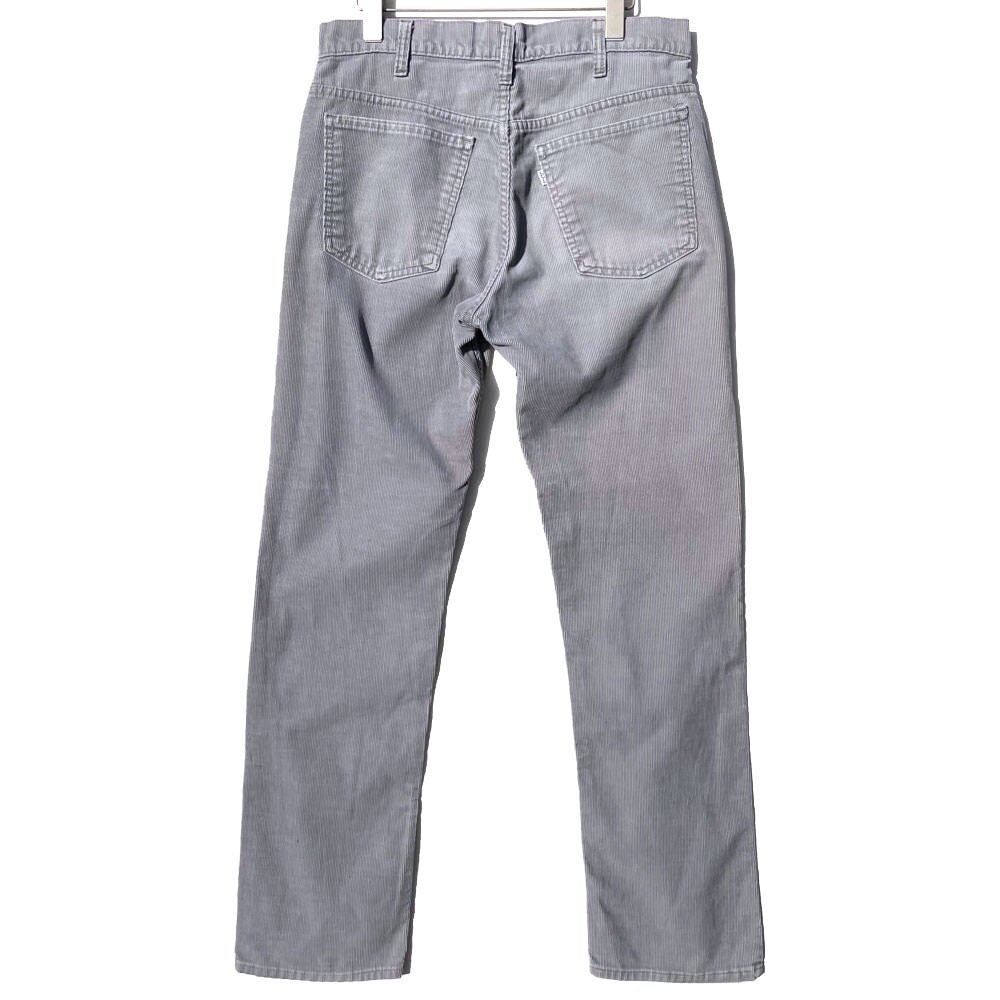 Levi’s 519-1555 GRY corduroy pants 34 32 Levis 519 [Levis 519-1555] Straight Silhouette Corduroy Pants