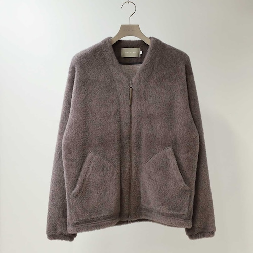 CURLY&Co./TEDDY JERSEY ZIP-UP CARDIE