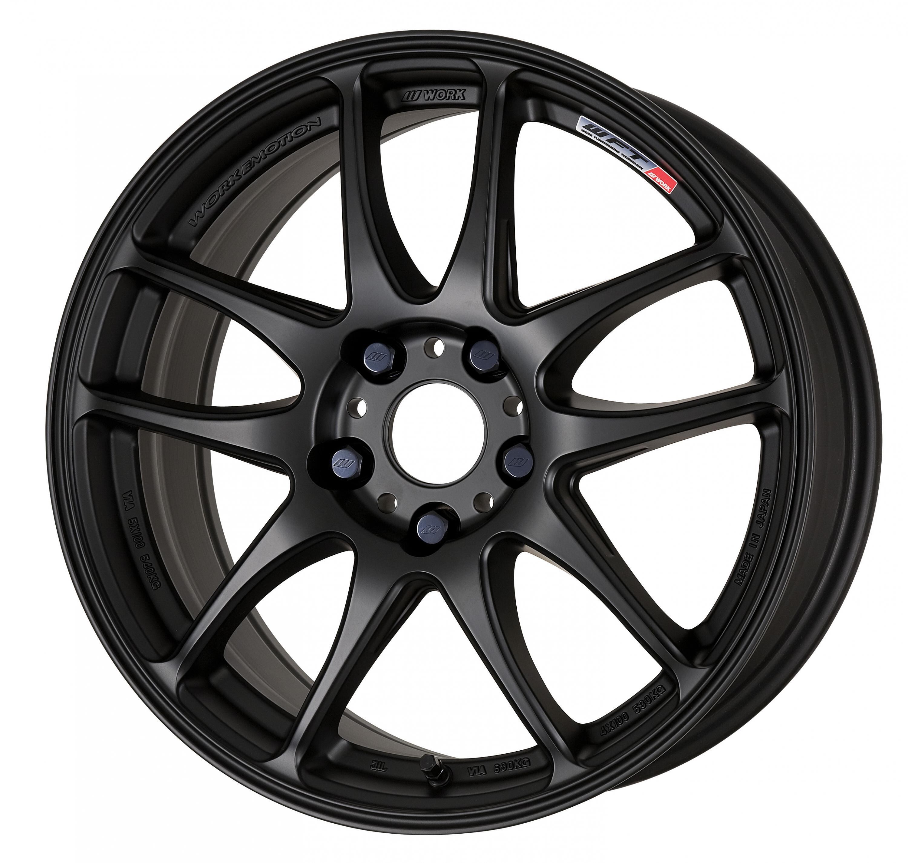 4本セット WORK EMOTION CR Kiwami 極 18インチ 18x9.5J+38 5-114.3 
