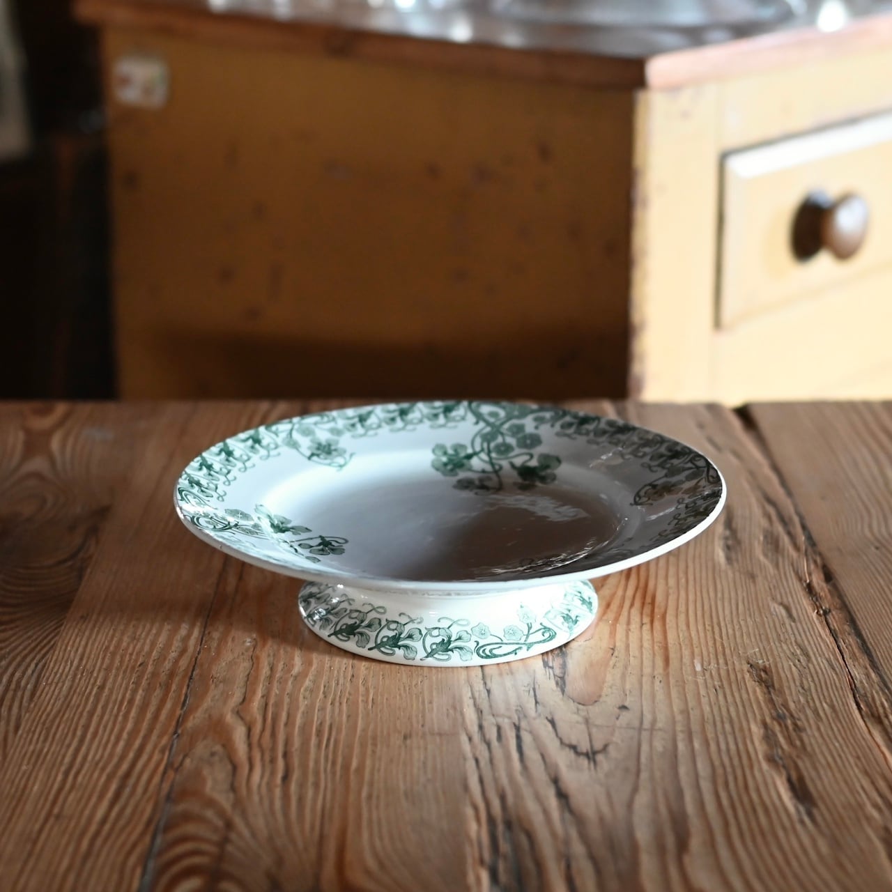 【Viners】イギリス ヴィンテージ プレート コンポート ディスプレイ什器 Compote / コンポート〈 食器・皿・アンティークプレート・ケーキ