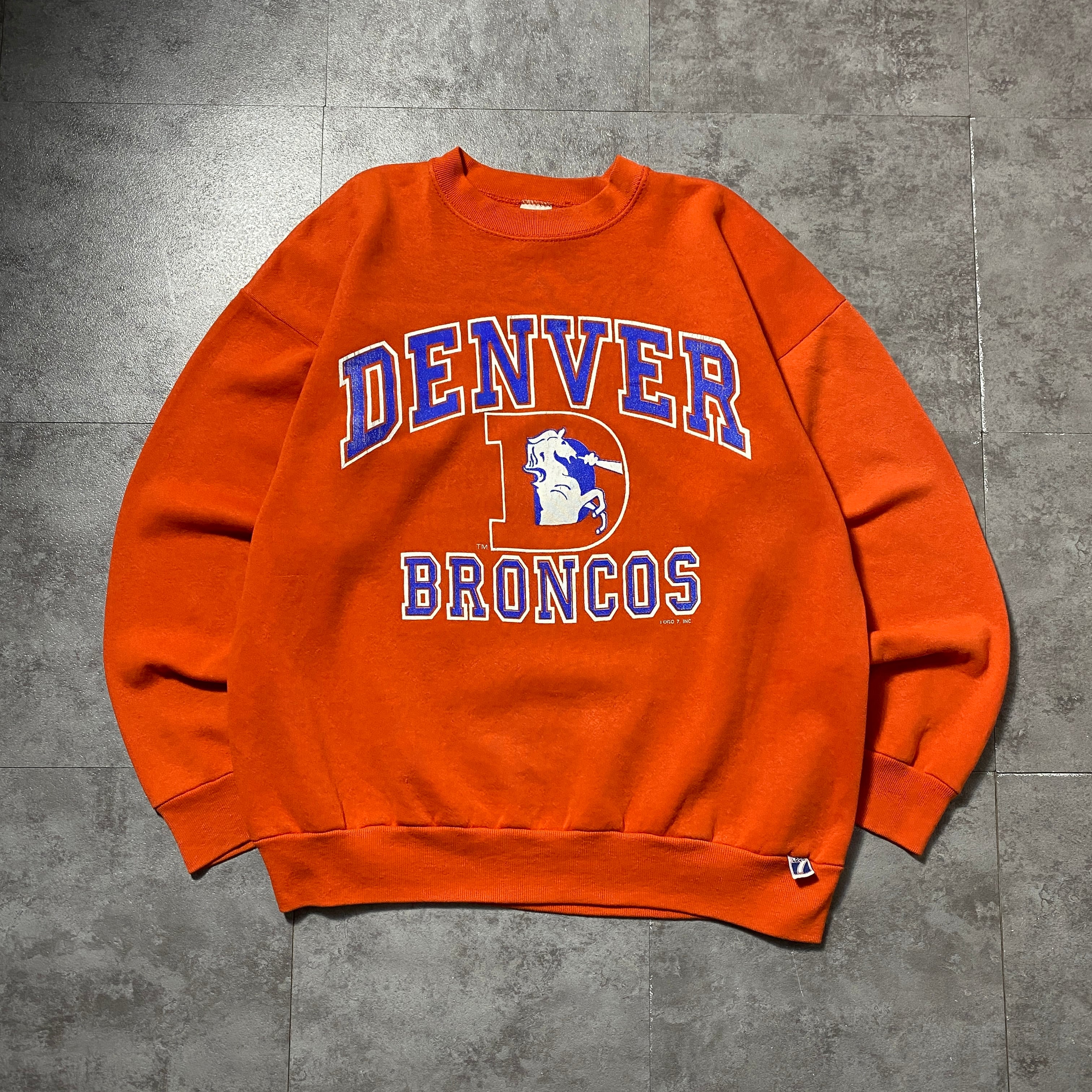 USA製】90's LOGO7 NFL DENVER BRONCOS デンバー・ブロンコス プリント