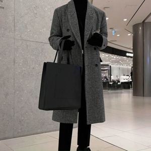 ヘリンボーンチェスターコート　MT0080008