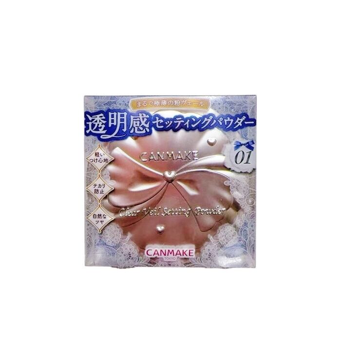 CANMAKE バラ売り可‼️ CANMAKE キャンメイク クリアヴェールセッティングパウダー 01