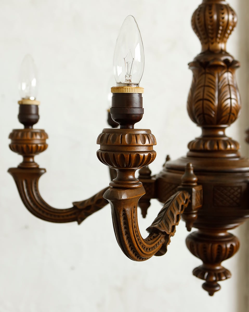 木製シャンデリア | Pay ID