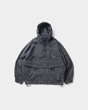 TIGHTBOOTH SEERSUCKER ANORAK BLACK