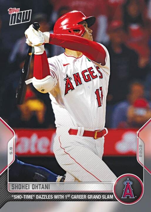 大谷翔平 Shohei Ohtani - 2022 MLB TOPPS NOW® Card 155 ...