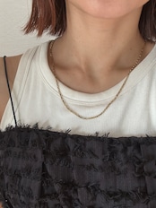 シンプルボックスチェーンネックレス
