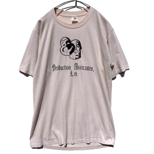 【Two Face】Vintage Two Face Design Print T-Shirt【1980s-】Vintage Print T-Shirt