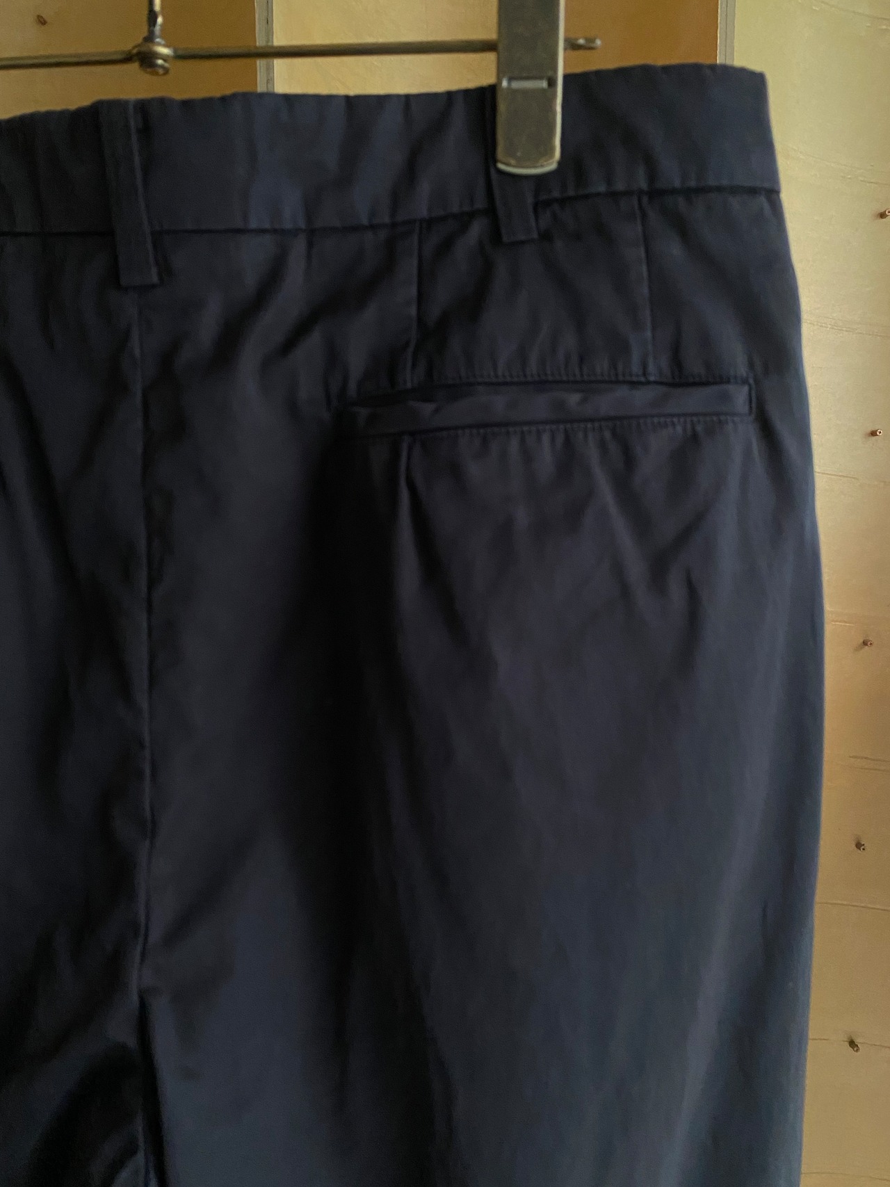 COMME des GARCONS HOMME 綿ギャバ 製品染パンツ | SIX6