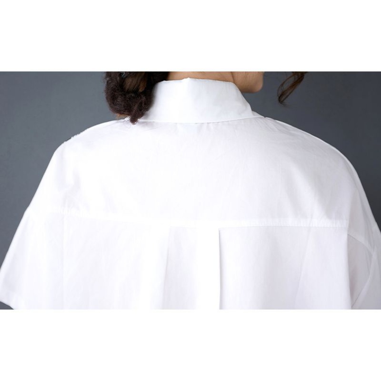 ビッグシルエット フラワー柄 プリントシャツ  30017