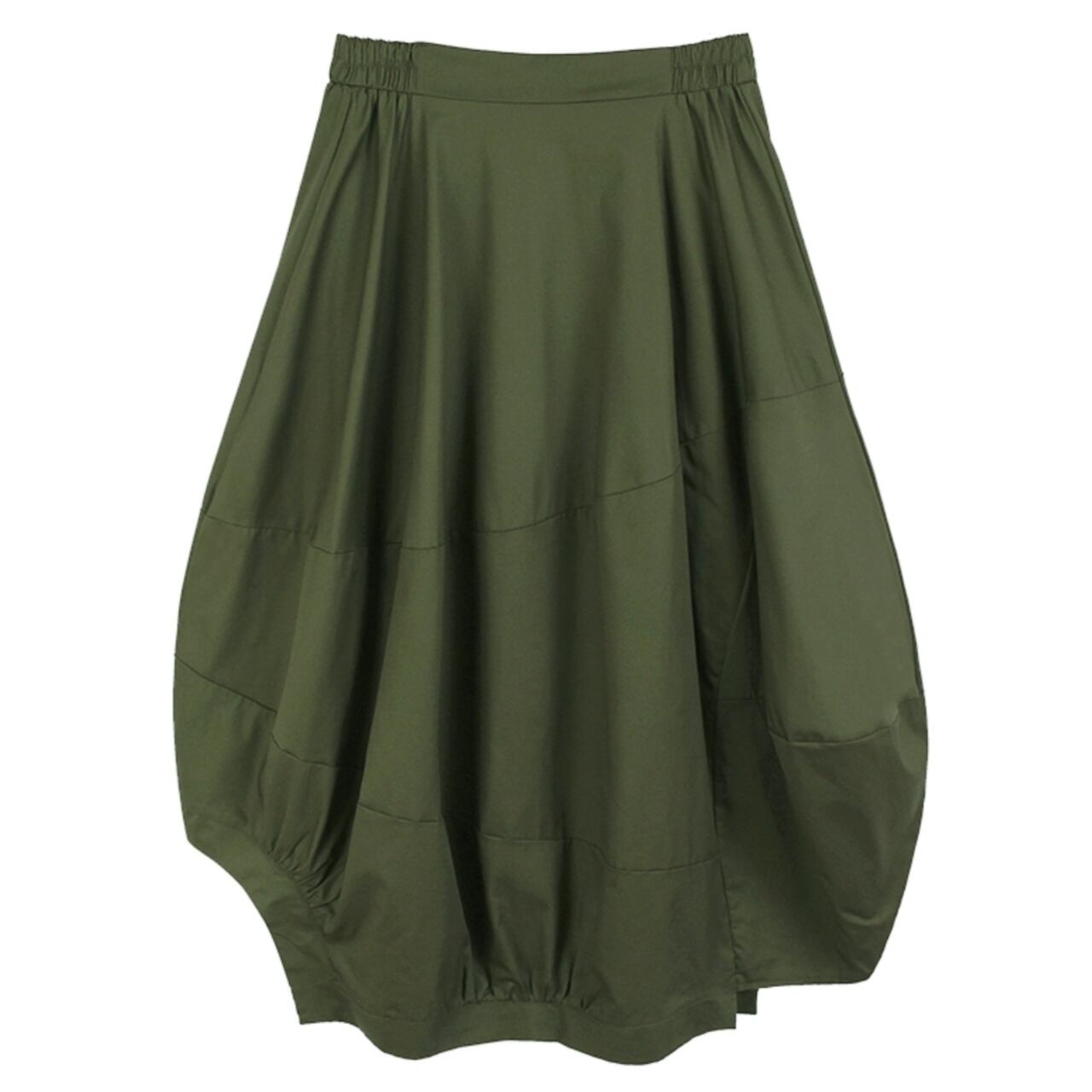drape gathered balloon skirt L0111