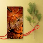 紅葉 - 和風 手帳型iPhoneケース
