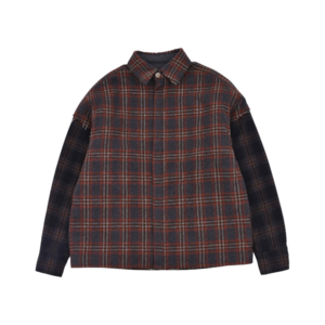 【ARNODEFRANCE】DOUBLE FLANNEL OVERSHIRT