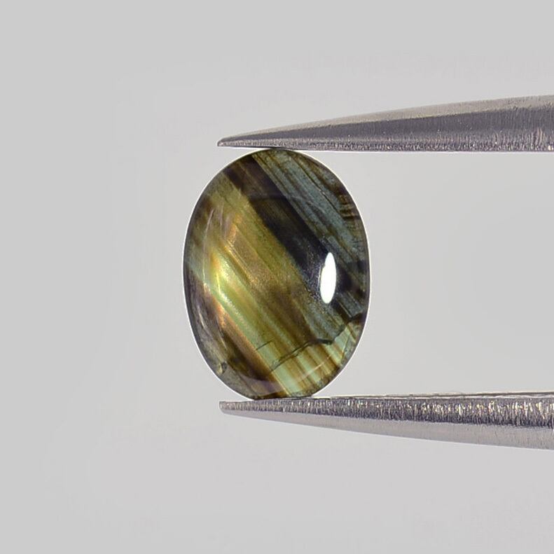 加工OK スターサファイア 0.80ct ルース オーバル カボション