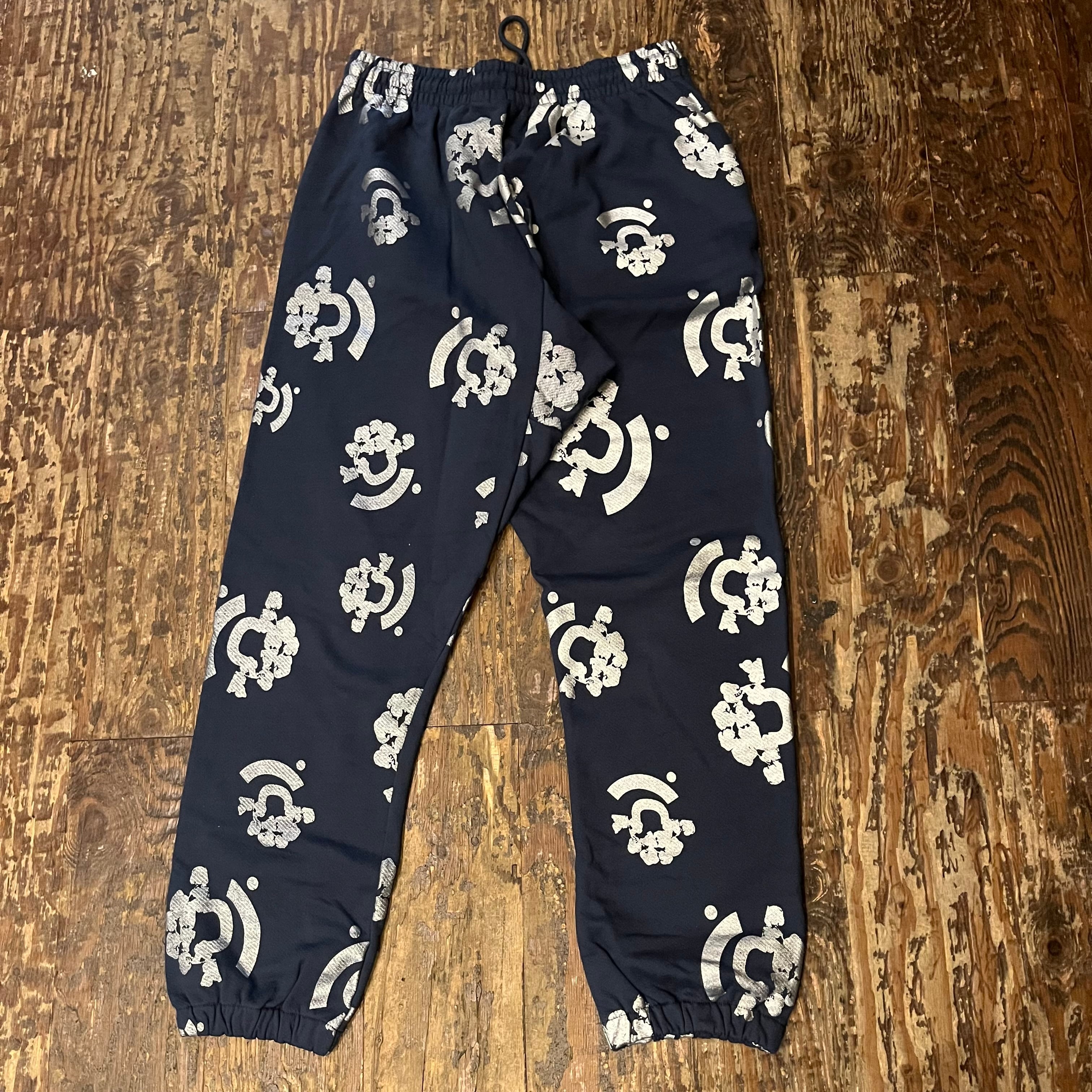 DENIM TEARS デニムティアーズ Flower Print Sweat Pants スウェット