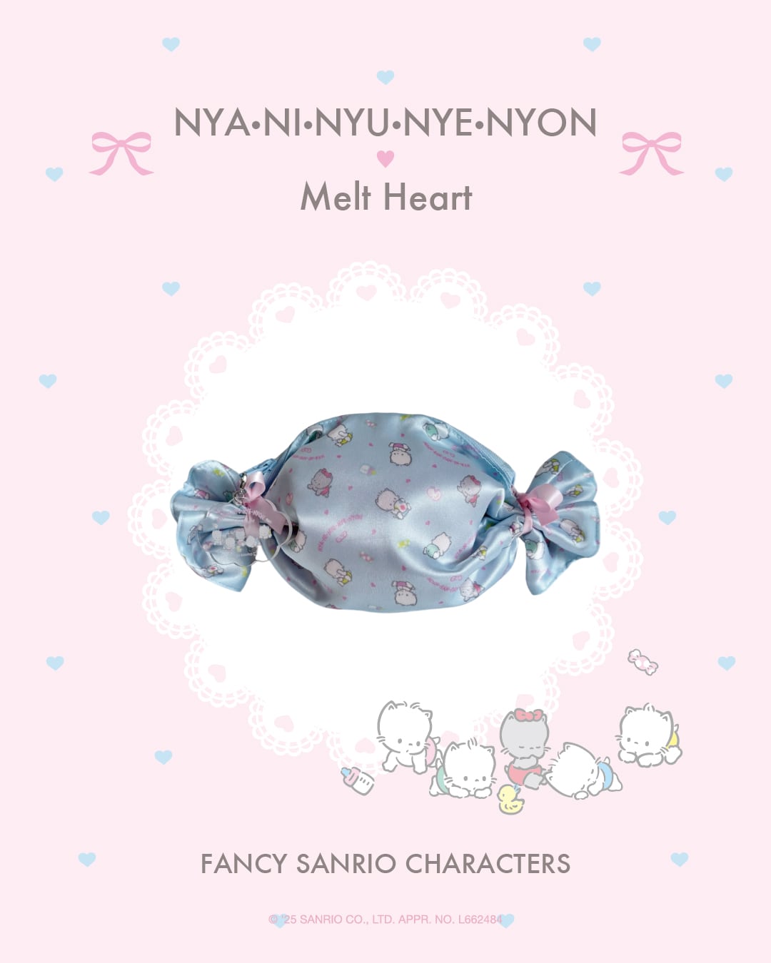 Melt Heart ニャニィニュニェニョン ポーチ c9b55458d4df022927d6689d3d38df