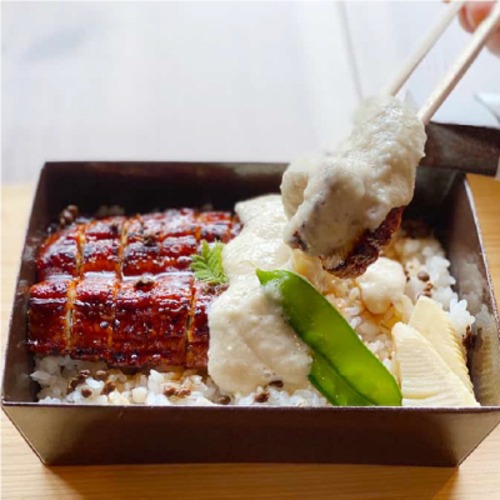 うなとろろ丼弁当