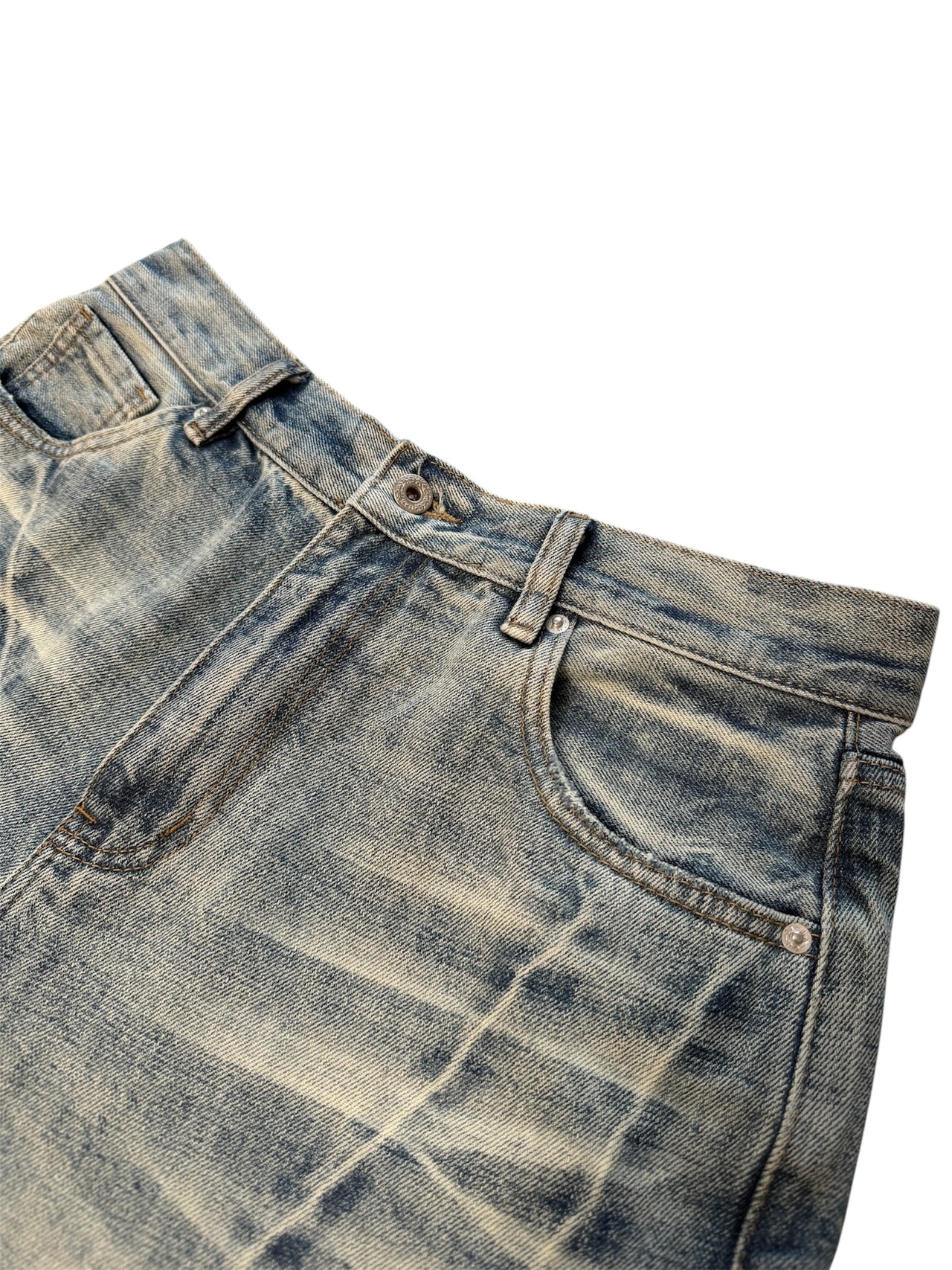 Classic Washed Loose Fit Denim