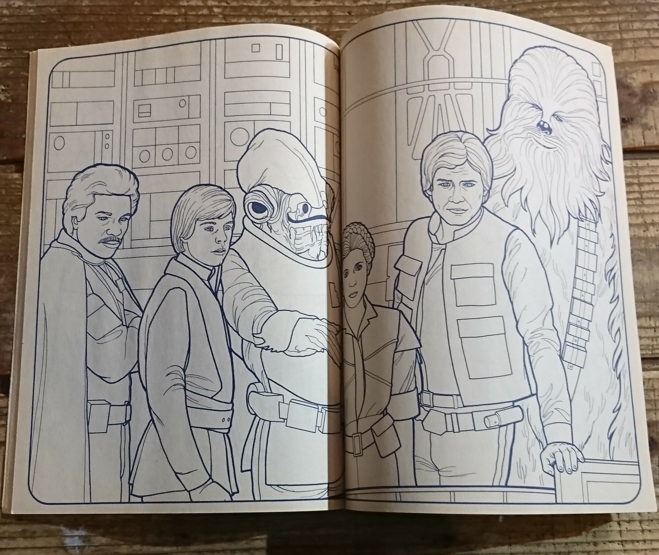 スター・ウォーズ カラーリングブック 1983年製 ケナー社製 ヴィンテージ starwars coloring book 1983 kenner スターウォーズ カラー