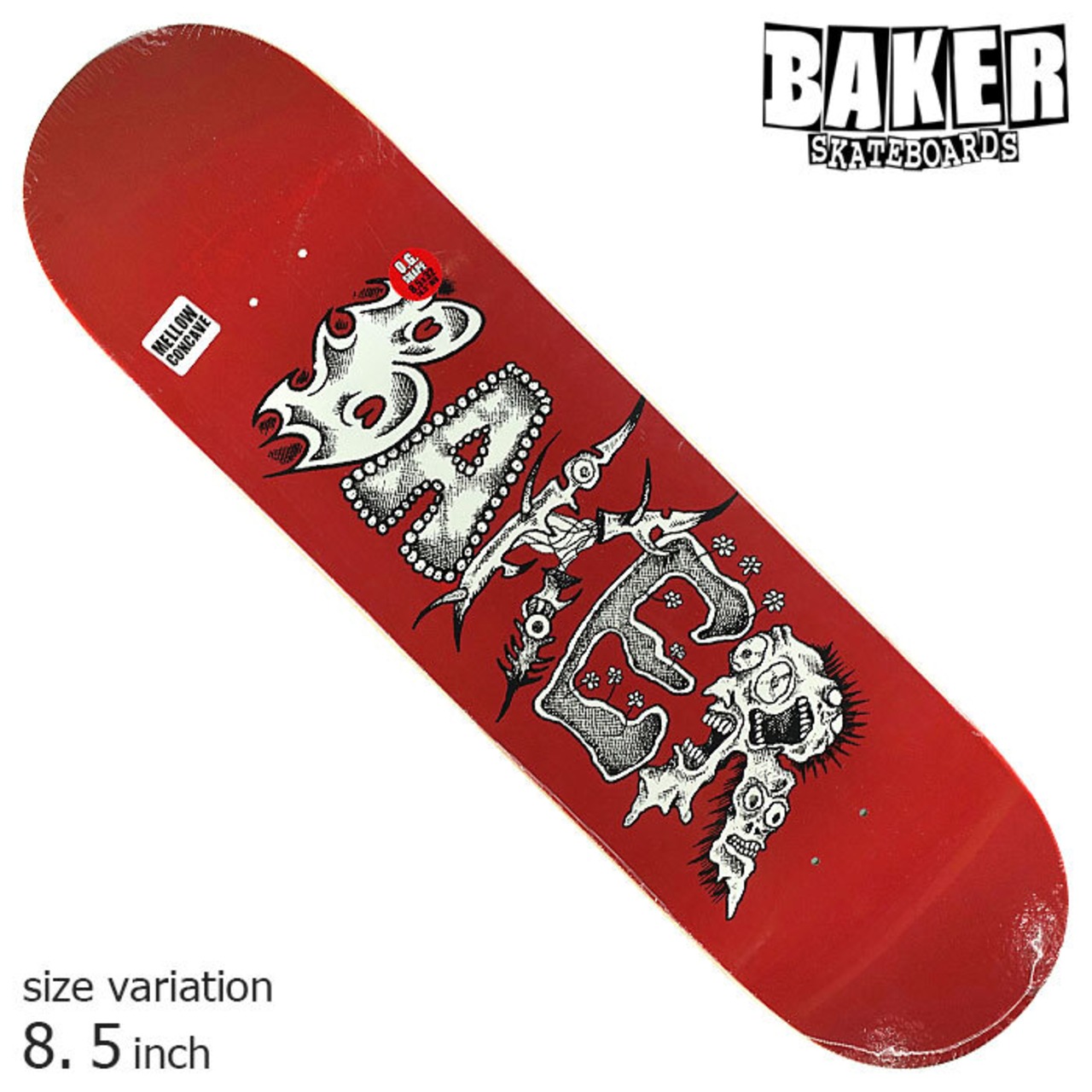 BAKERのデッキ8inchとベンチャーのトラック 使いこなす