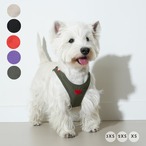 【PUPPYGALLERY公式】オールウェザー防水ハートハーネス　3XS〜XS
