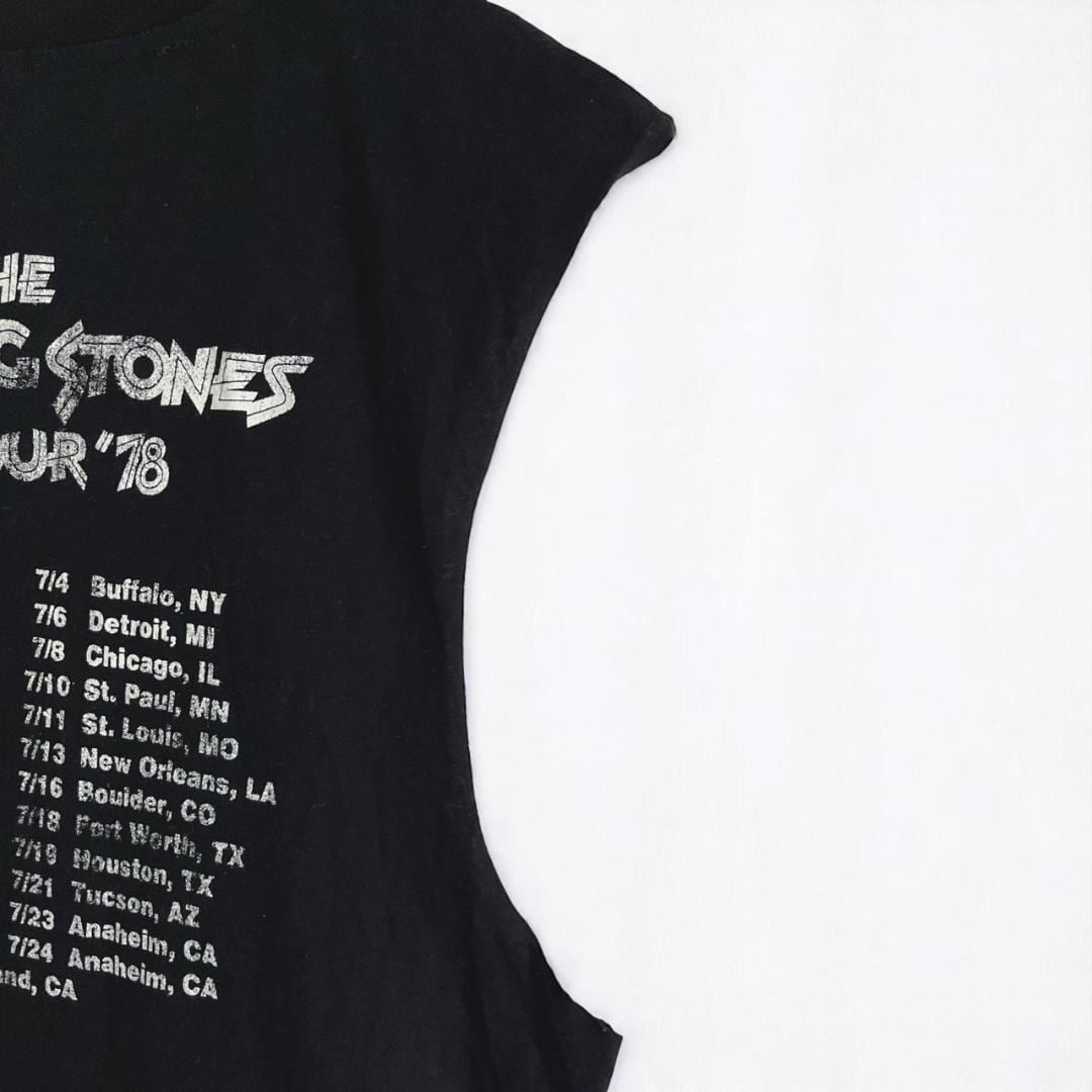 ローリングストーンズ ロックTシャツ バンドTタンクトップ 90s