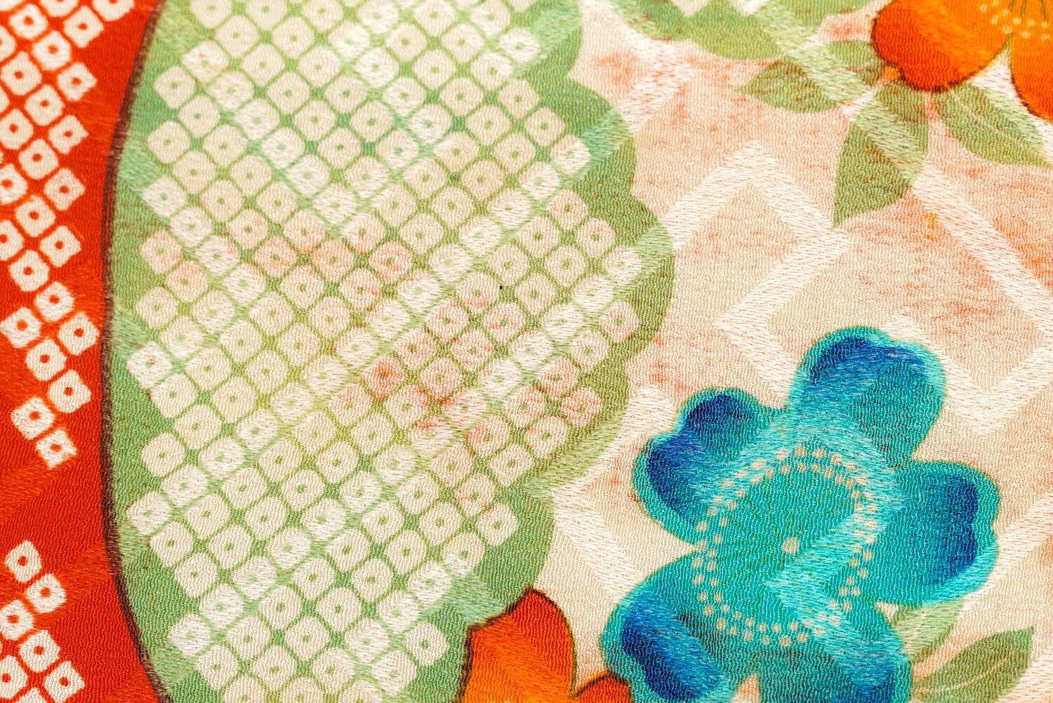 古布リメイク 紅花染め ジャケット 刺し子 木綿 紅花染のジャケット