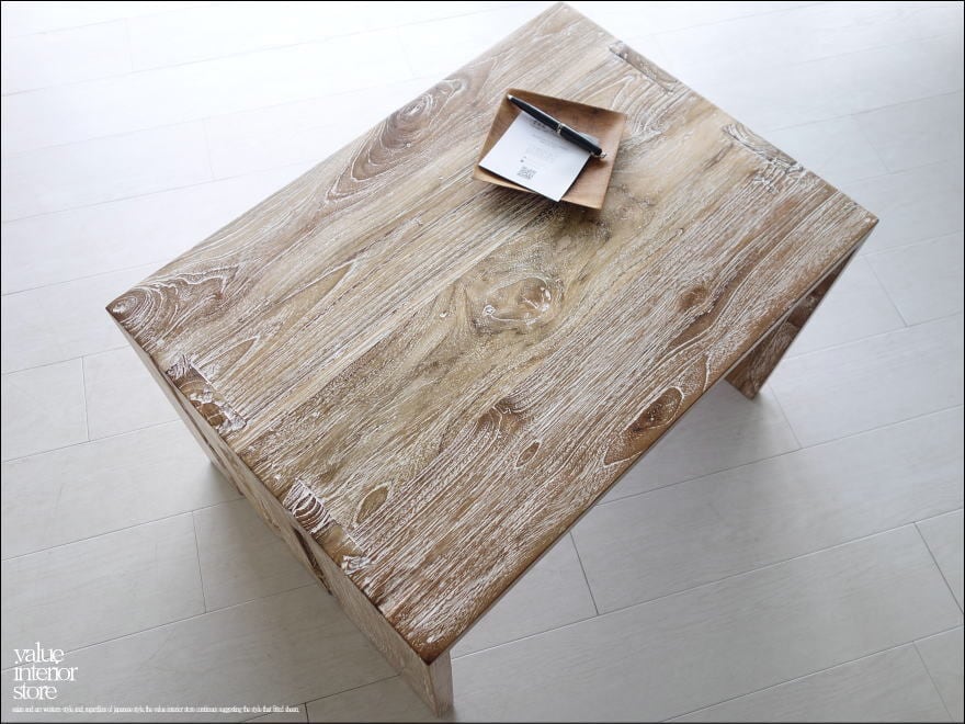 総無垢材 テーブルAntika 机 リビングテーブル サイドテーブル 机 飾り台 シンプル 古材家具 オールドチーク 銘木家具 送料無料 幅70cm