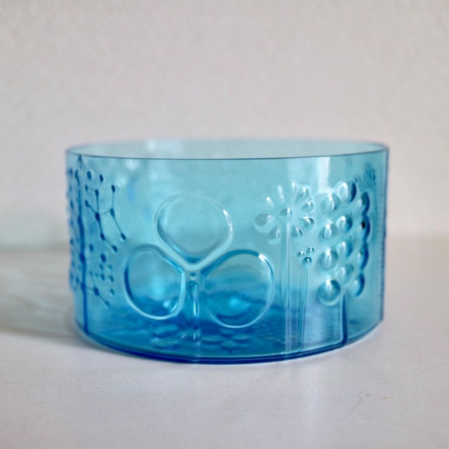 [SOLD OUT]【OUTLET】Nuutajarvi / Flora フローラ ボウル 15cm ライトブルー