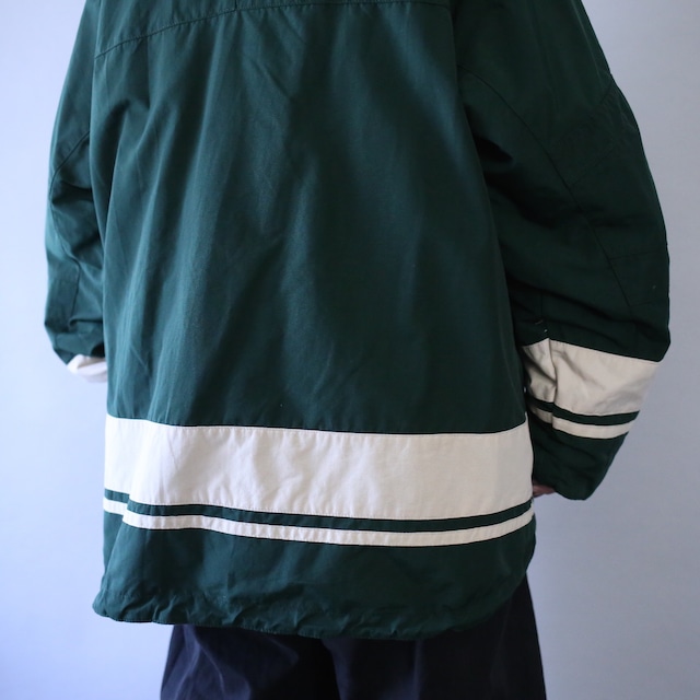 "American Eagle" good coloring loose silhouette anorak parka