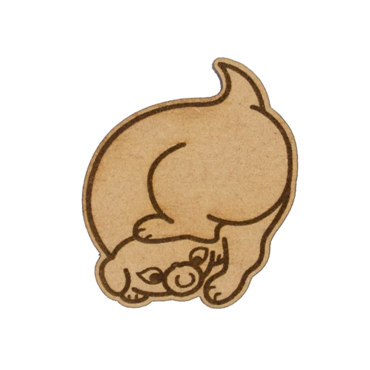百犬図 部分 伊藤若冲 Brooch Collection