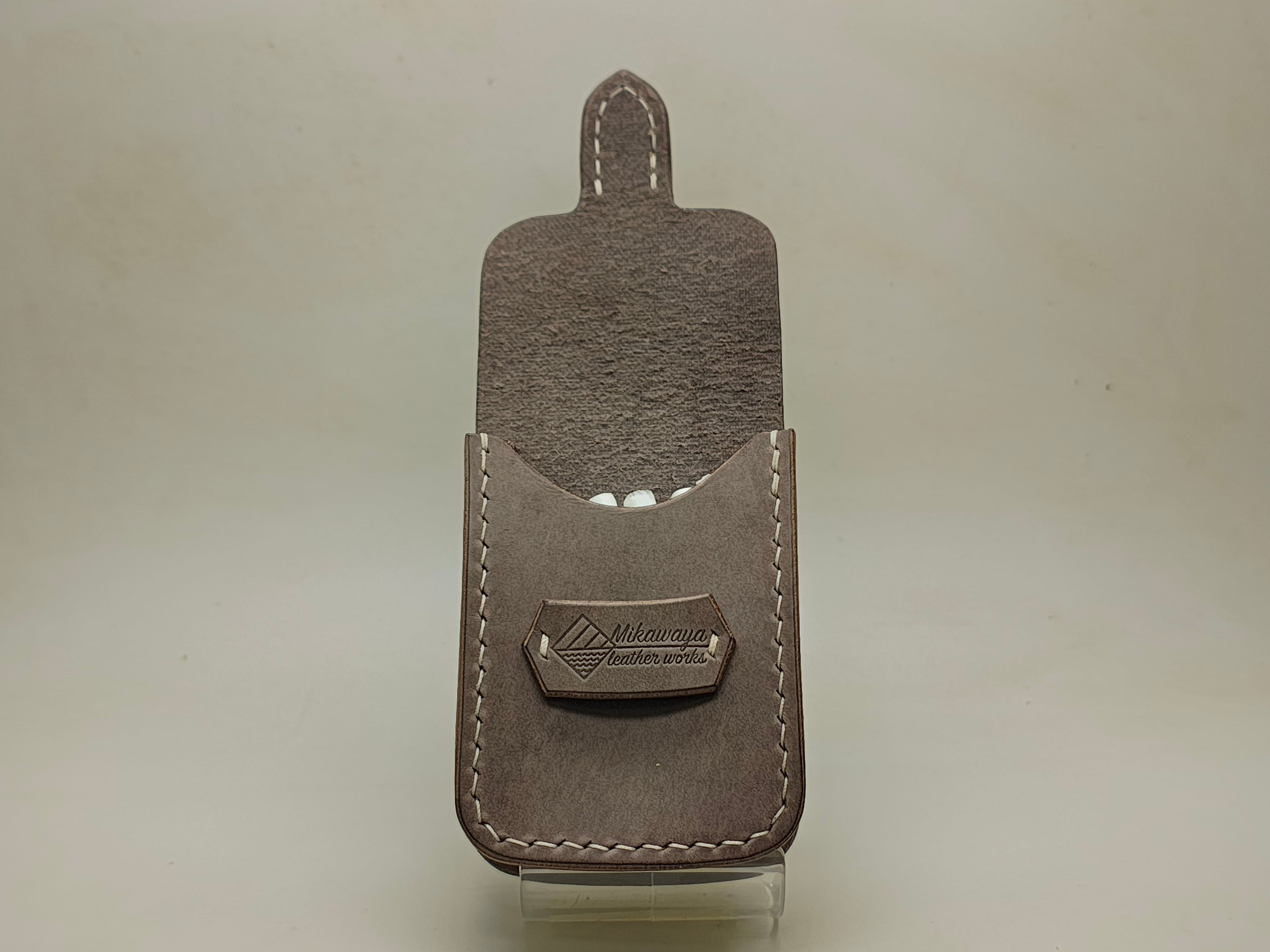 シャグケース シャグポーチ 手巻きタバコ | mikawaya leather works
