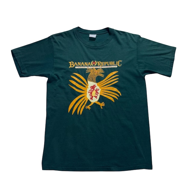 vintage 1980’s BANANA REPUBLIC print tee