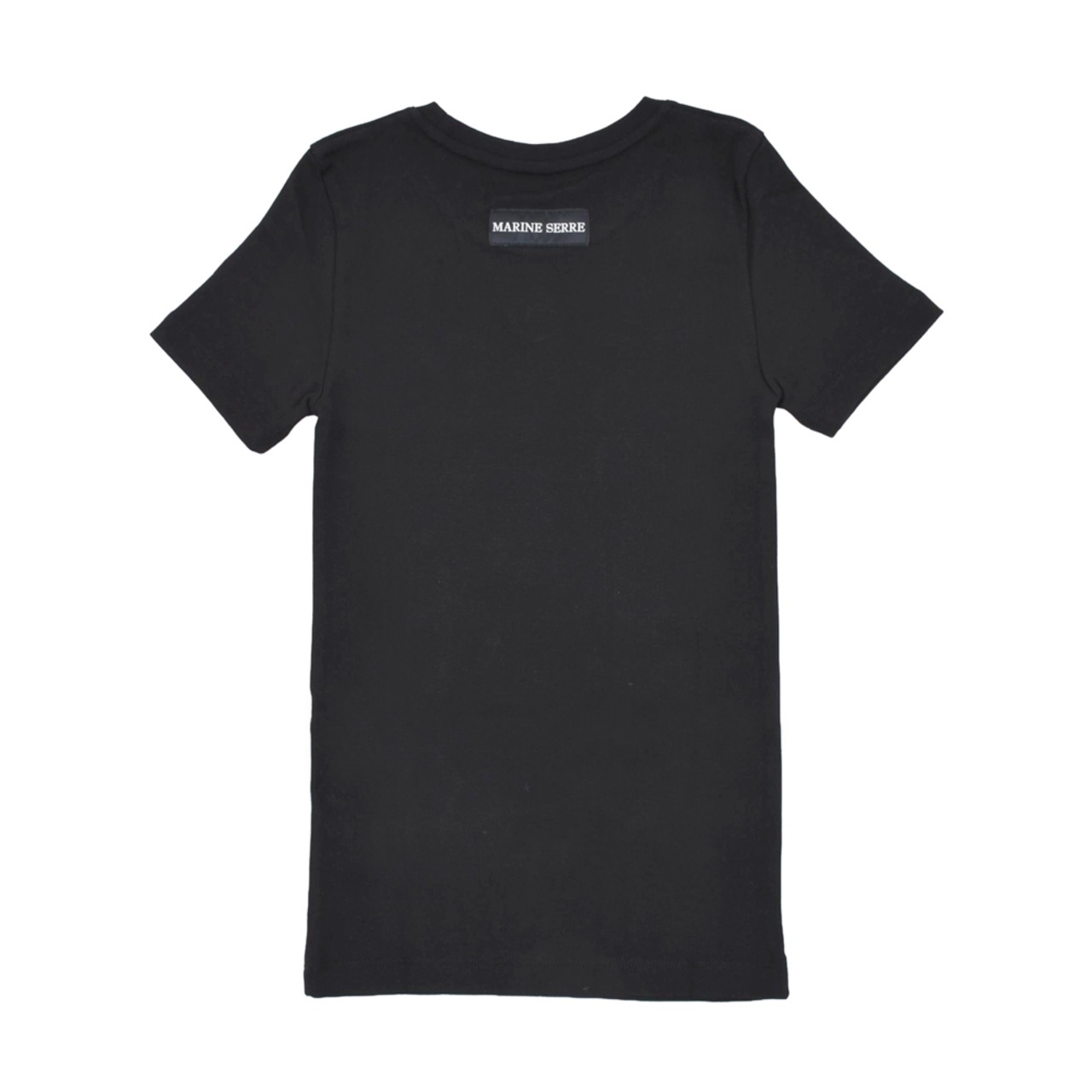 【MARINE SERRE】MOON LOGO RIBBED JERSEY BABY FIT T-SHIRT - 2