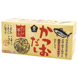 新・だし亭や かつおだし<箱入> 8g×30　ムソー