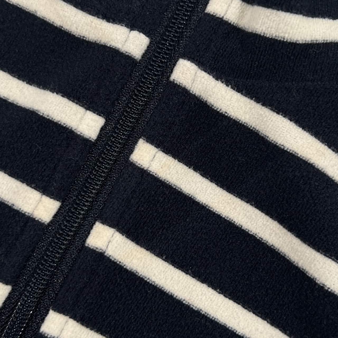 PEARLY GATES パーリーゲイツ ボーダー ハーフジップ プルオーバー 1/ネイビー ブラック レディース ゴルフ