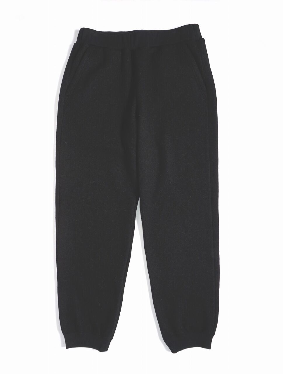 Double Faced Wool Sweat Pants