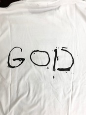 GODSIZE CROSS TEE [WHITE]
