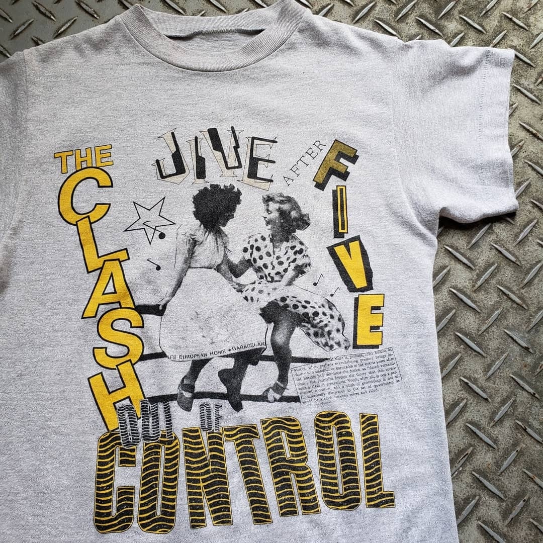 the clash クラッシュ Tシャツ バンT vintage T-shirt