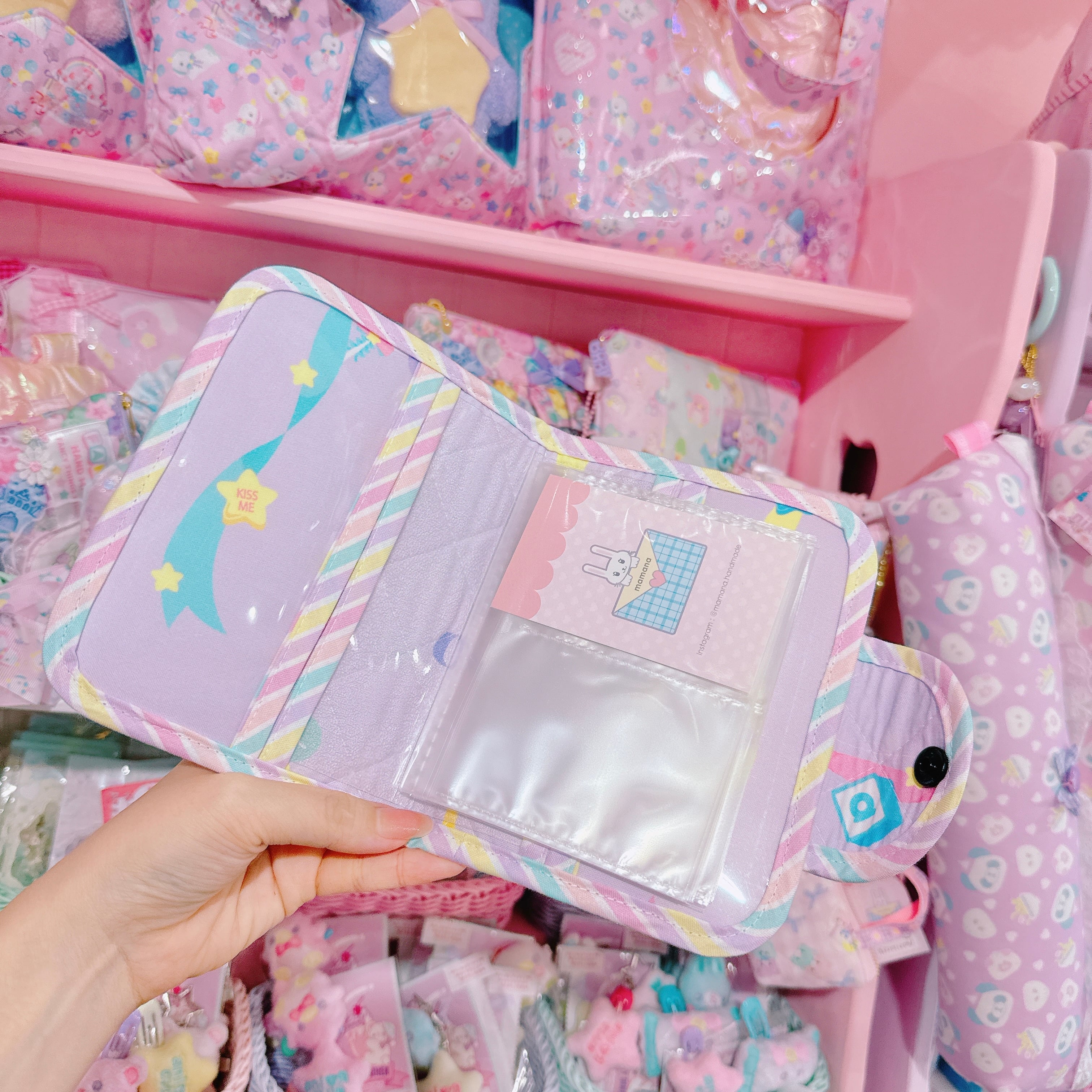 【N4】54-2名刺＆チェキケース（36枚収納）