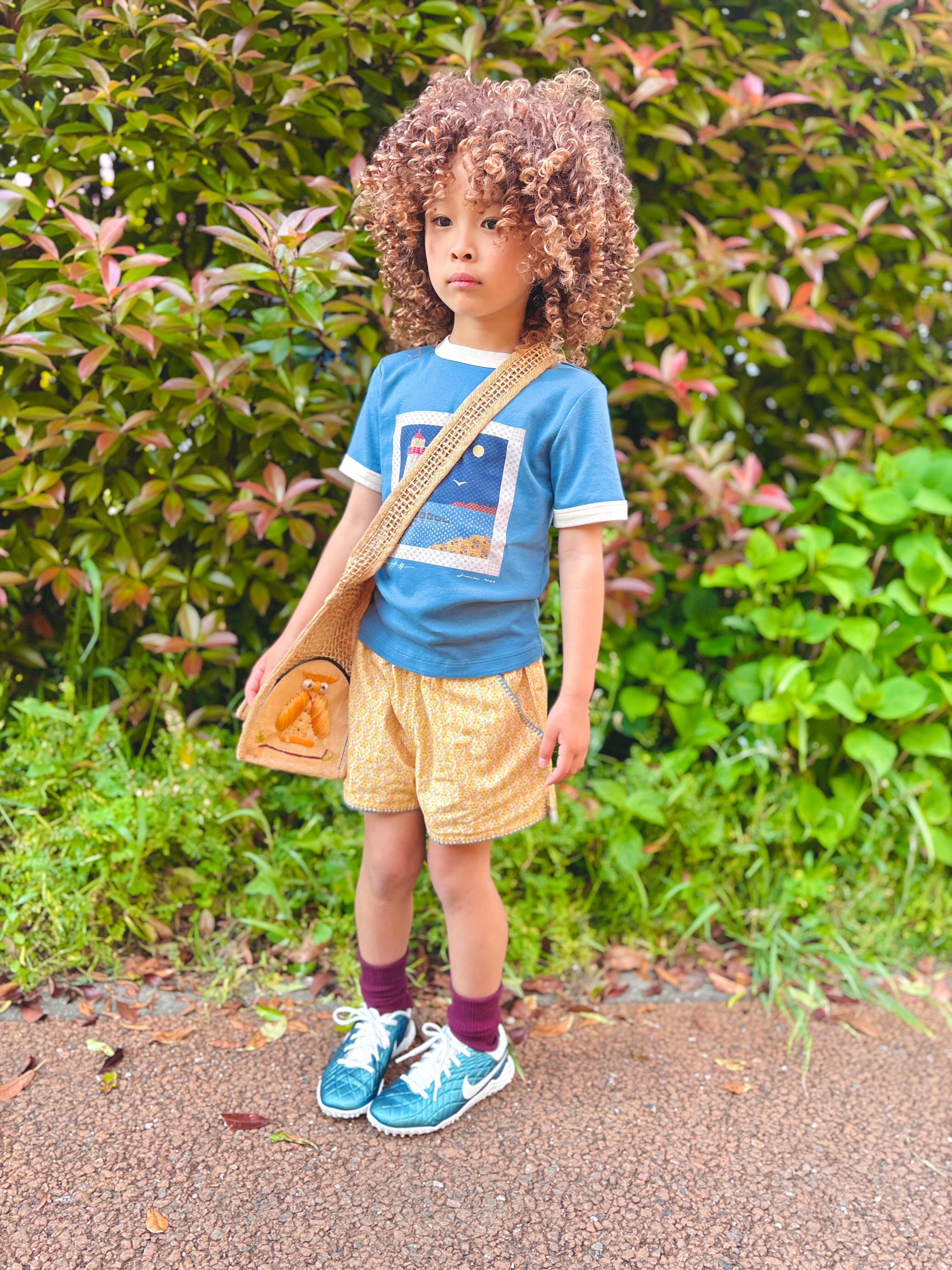 ラスト1【Misha & Puff】25 summer / Traveler short / Golden Orche 