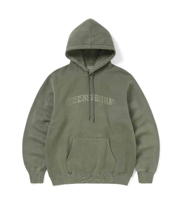 [THISISNEVERTHAT] Arch-Logo Hoodie Mud 正規品 韓国ブランド 韓国ファッション 韓国代行 ディスイズネバーザット THISIS NEVERTHAT