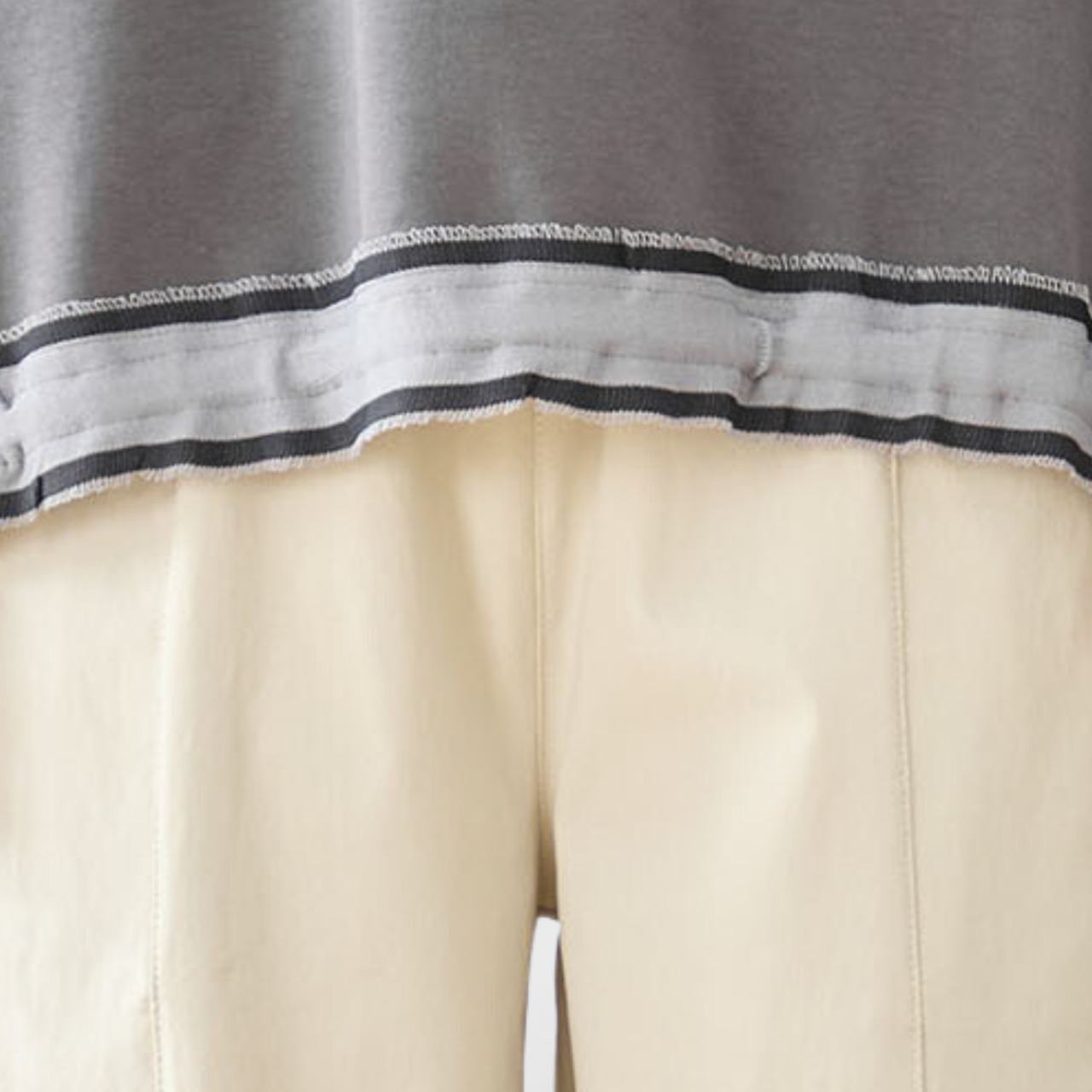 タック入りバルーンシルエットパンツ(M~L) ベージュ