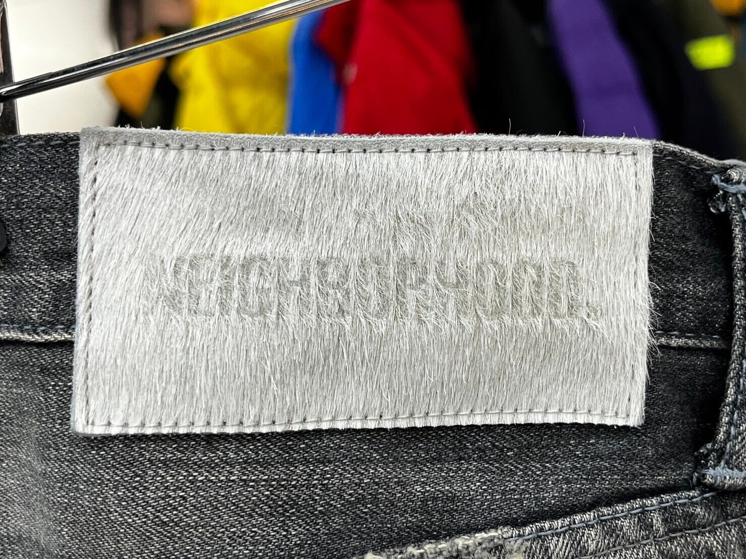 NEIGHBORHOOD SAVAGE DP NARROW C-PT DENIM BLACK XL 221XBNH-PTM09 