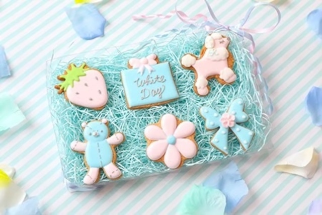 ホワイトデー限定アイシングクッキー6枚セット